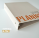 Обкладинка картонна для планера на кільцях | Planner | A5 | Жовта 10993 фото 5