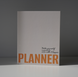 Обкладинка картонна для планера на кільцях | Planner | A5 | Жовта 10993 фото 2