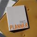 Обкладинка картонна для планера на кільцях | Planner | A5 | Жовта 10993 фото 8