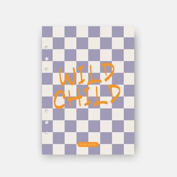 Сторінка-обкладинка Wild Child | A5 на кільцях 11062 фото