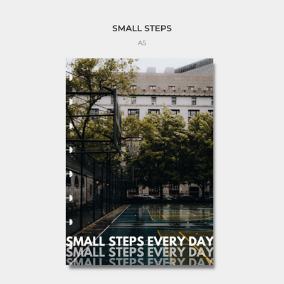 Small Steps | сторінка для конструктора на дисках А5 10624 фото