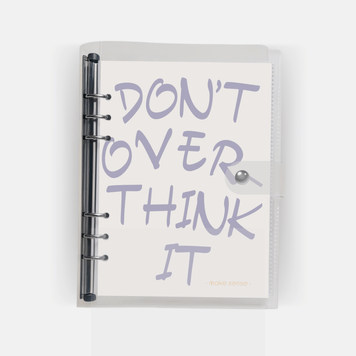Планер Блокнот на кільцях А5 | Don't overthink 11081 фото